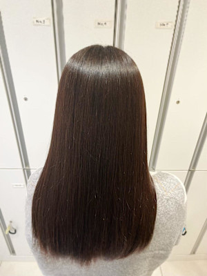 髪質改善ストレート