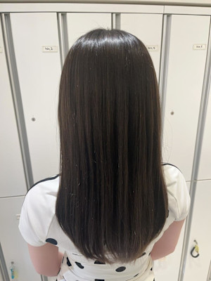 髪質改善ストレート