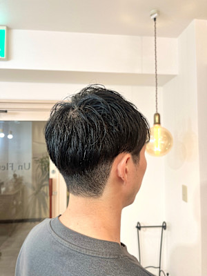 刈り上げメンズショート