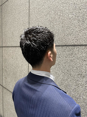 銀座 理容室 ビジネスショート
