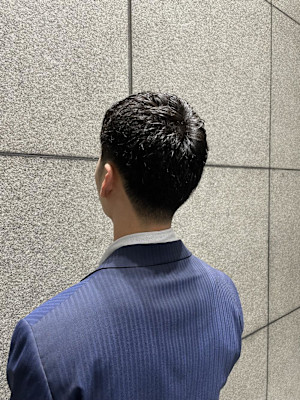 銀座 理容室 ビジネスショート