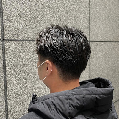 銀座 毛流れパーマ <理容室>