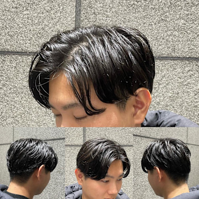 銀座 理容室 ナチュラルパーマ