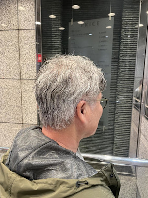 銀座 理容室 ボリュームアップパーマ