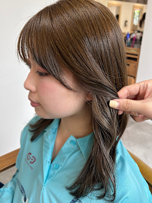 チラッとイヤリングカラー⭐︎