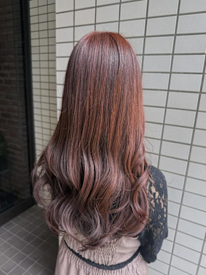 カシスピンクロングヘア