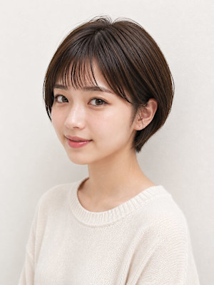 シンプル ショート