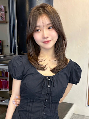 〇韓国ヘア ワンカール レイヤー