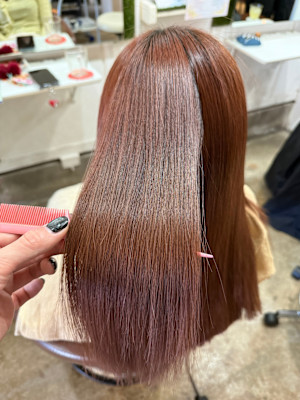 プレミアム髪質改善ストレート