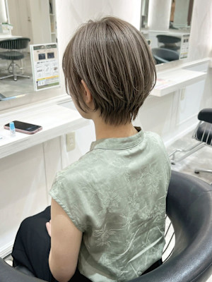 濡れ感コンパクトショートボブ