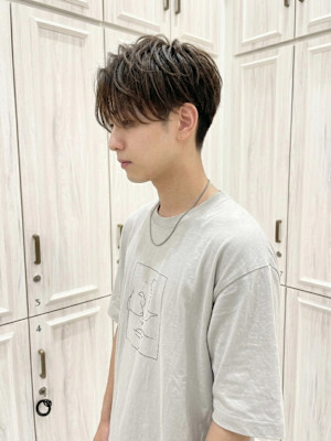 韓国風ニュアンスセンターマッシュ