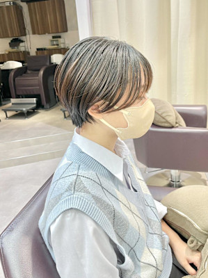 ショートボブ×丸みショート×大人ショート×横浜×20代30代