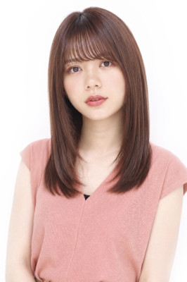 サラサラなストレートヘア