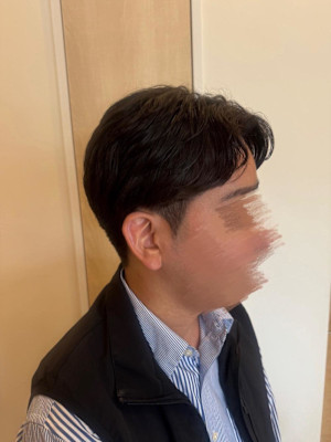 大人のナチュラルセンターパート