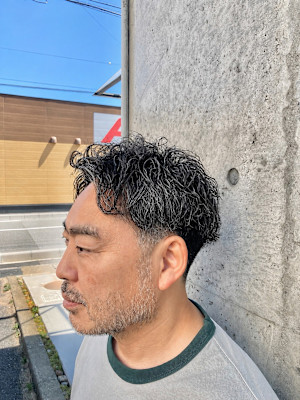 大人のツイストスパイラルパーマ