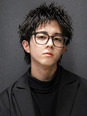 スパイキーショート×ルーズショート×ルーズパーマ×men's