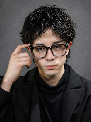 スパイキーショート×ルーズショート×ルーズパーマ×men's