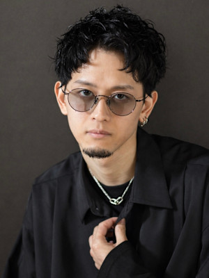 スパイキーショート×ルーズショート×ピンパーマ×men's