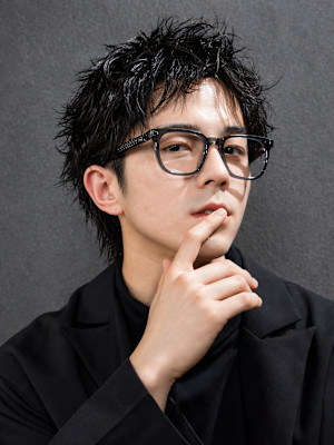 スパイキーショート×ルーズショート×ルーズパーマ×men's