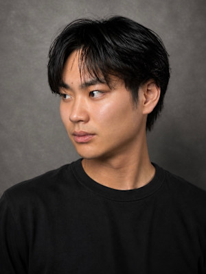 韓国風コンマバング×ニュアンスパーマ×ダウンパーマmen's