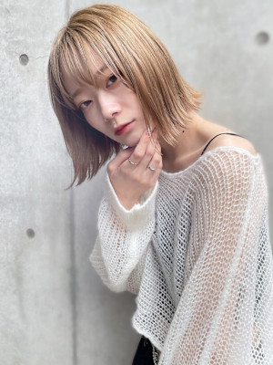 王道人気☆ぱつっと外ハネ
