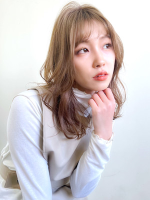 こなれ感を演出☆艶髪ロング