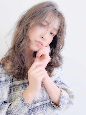 20代30代40代　やわらかゆるふわロング
