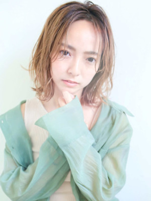 30代40代人気☆透明感抜群。ミントベージュ