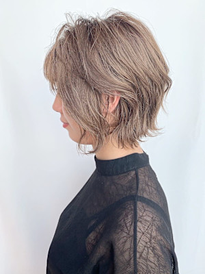 大人カジュアルショート