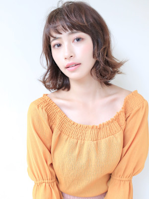 小顔似合わせミディ