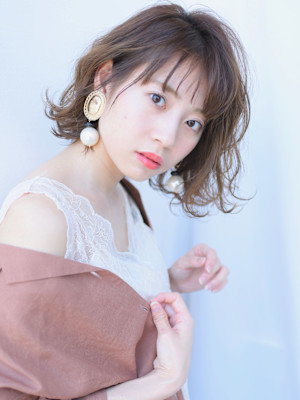 シースルー外ハネボブ