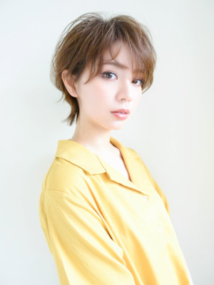 小顔似合わせマニッシュショート