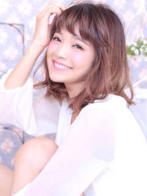 ラフパーマでスウィートヘアー