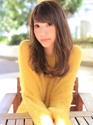 大人ゆるセミロング