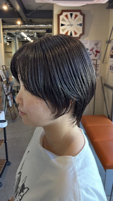 寒色ショート
