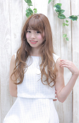 大人可愛い ゆる巻きロング