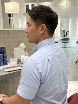 好印象ビジネスアップバングショート