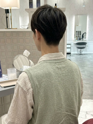 王道ナチュラルマッシュショート