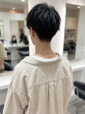 無造作ラフマッシュショート