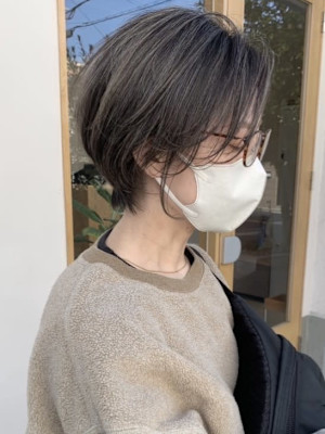 【白髪を明るく綺麗に染める♪白髪染めカラー】