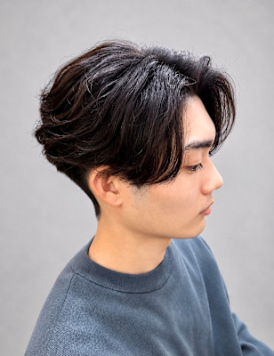 好印象！！モテフェザーパーマ