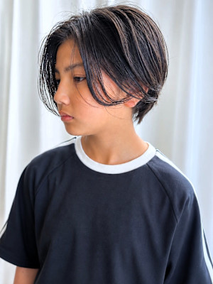 【MICHI 富田店　古作蓮】キッズショート センターパート