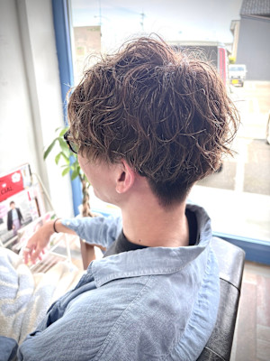 オシャレ男子に人気のスパイラルパーマ！