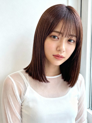 ナチュラルストレート