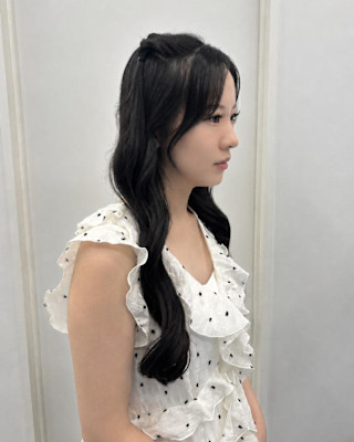 ヘアアレンジ/ハーフツイン/天神大名