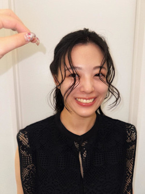 ヘアアレンジ/ドライパーマ/ロングパーマ