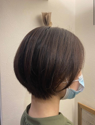 丸みショートボブ