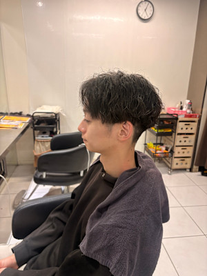 ツイストスパイラルパーマ　メンズパーマ