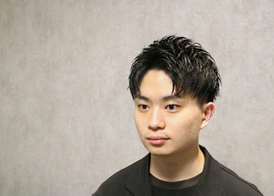 マッシュショート×アップバング
