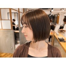 "土橋"小顔効果◎大人かわいい前下がりボブ人気！